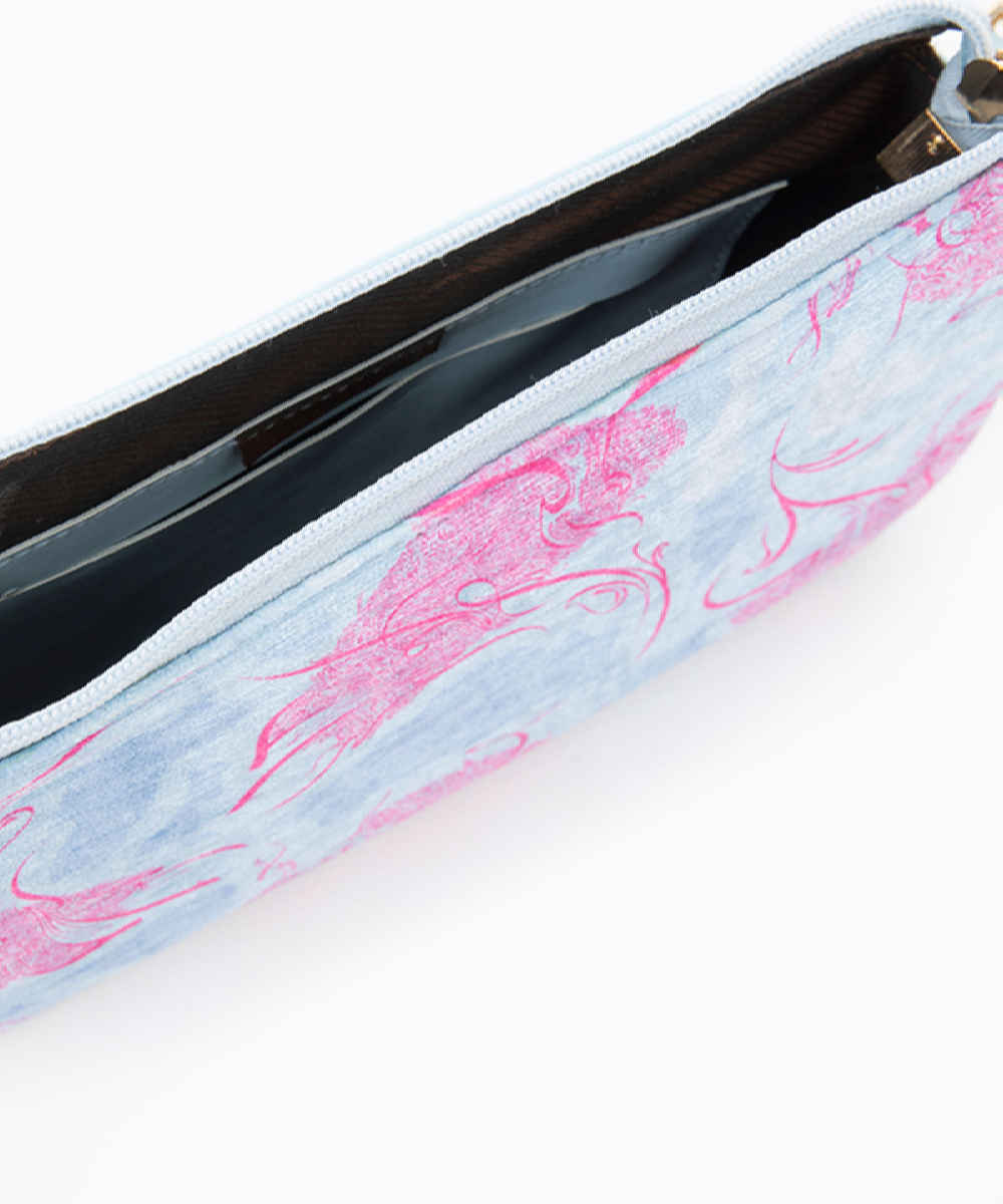 Handgemachte Umhängetasche aus Kunstleder mit Kettenriemen Niayesh