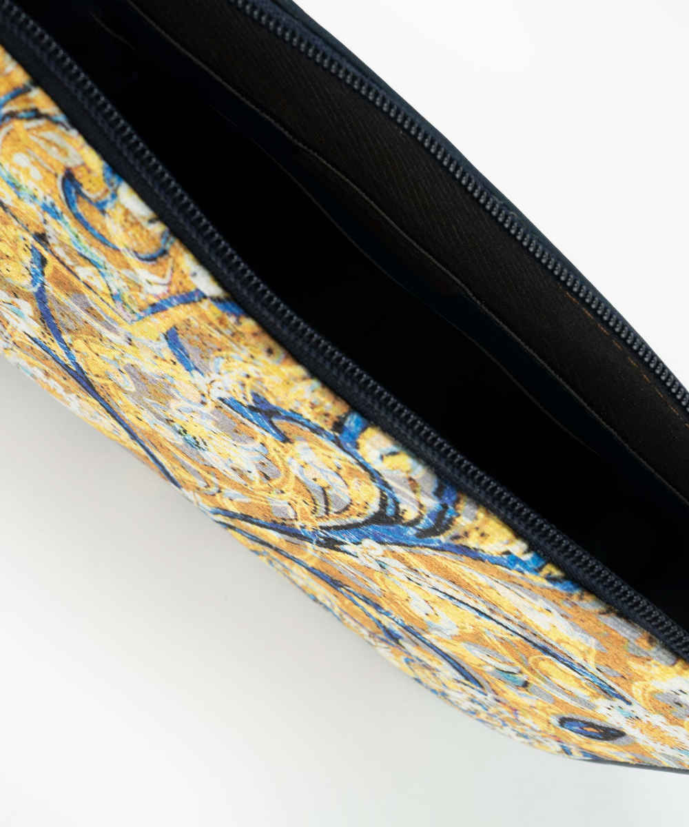 Handgemachte Umhängetasche aus Kunstleder mit Kettenriemen Yadegari