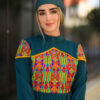Damen Langarm Kreppe Kleid Geeignet für Outdoor Modell Setila