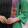 Damen Langarm Leinenkleid Geeignet für Outdoor Modell Maral