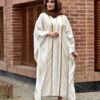 Elegante Schmetterlings-Abaya für Frauen – Luftige Ärmel & Weicher Stoff