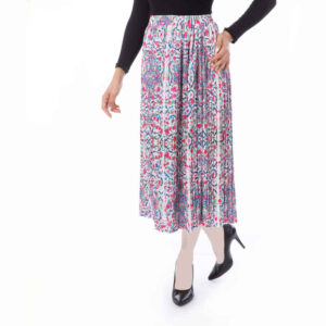 Damen Falten-Midi-Rock Modell Hadi