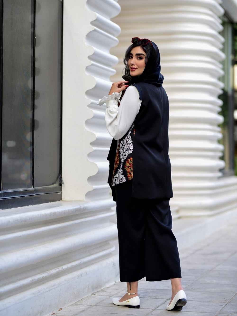 Damen-Weste, Tunika & Hosen-Set Modell Ayman