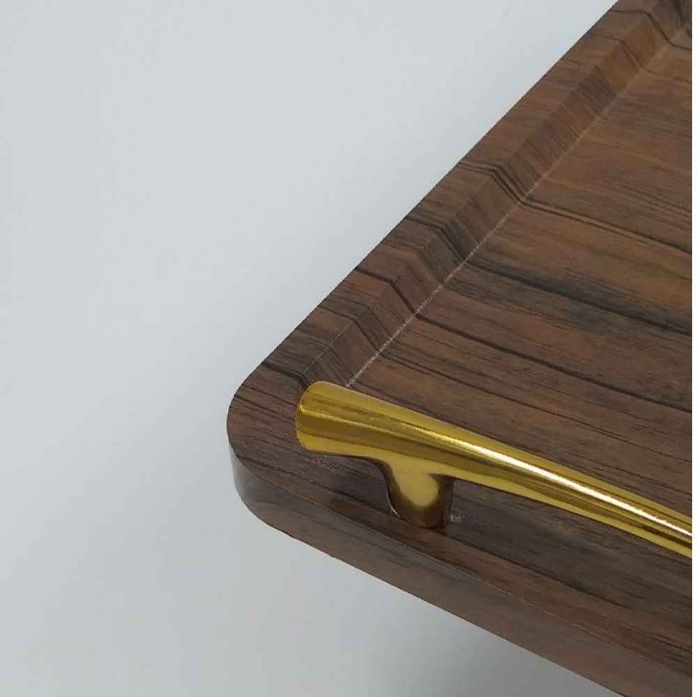 Holz Tee-Serviertablett – Hananeh | Perfekt für Kaffee, Snacks & Mehr