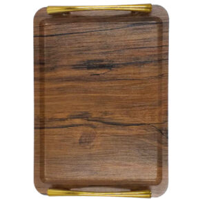 Holz Tee-Serviertablett – Hananeh | Perfekt für Kaffee, Snacks & Mehr