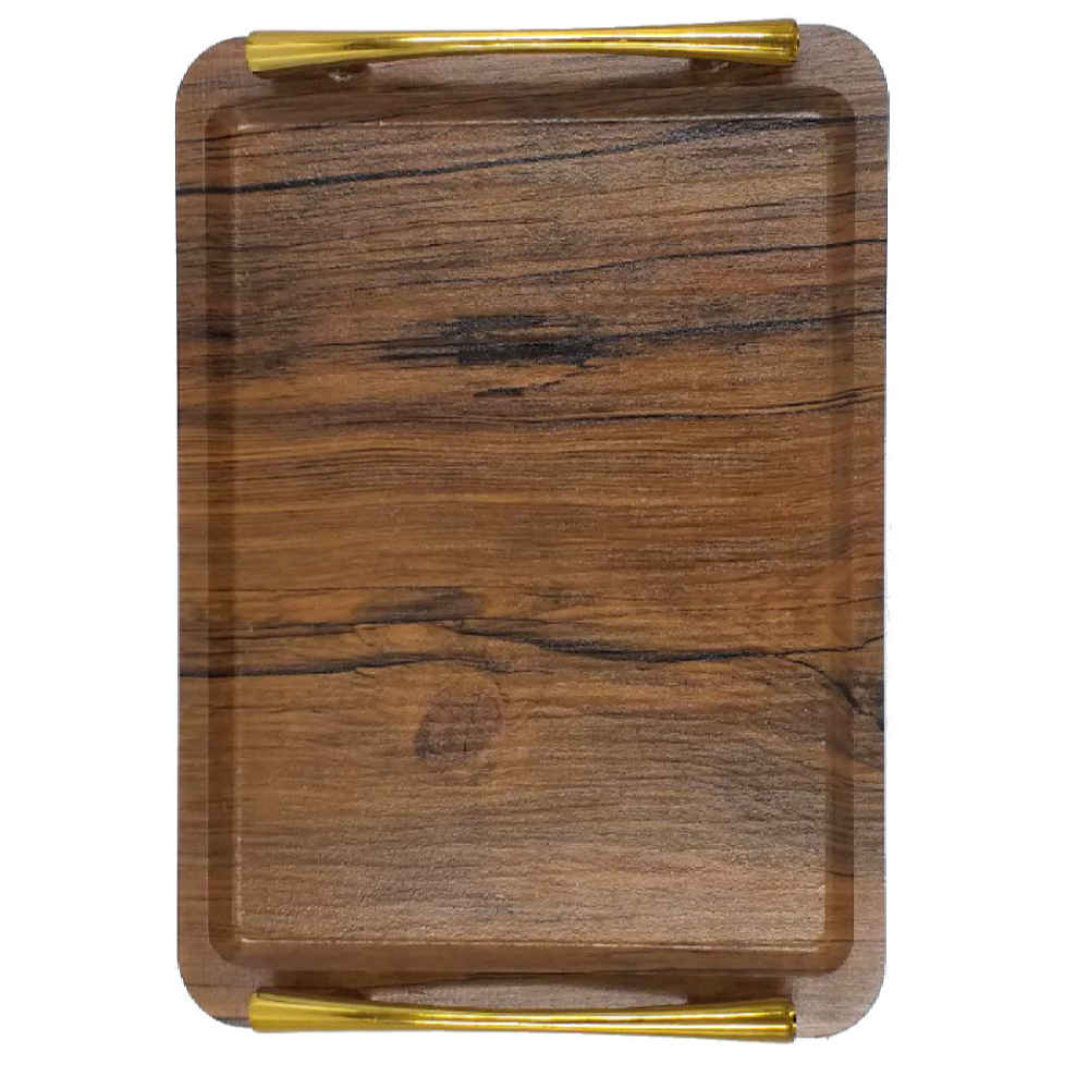Holz Tee-Serviertablett – Hananeh | Perfekt für Kaffee, Snacks & Mehr