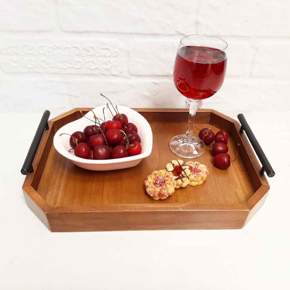 Orkid Holz Tee-Tablett – Elegant & praktisch für den täglichen Gebrauch