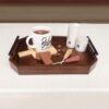 Orkid Holz Tee-Tablett – Elegant & praktisch für den täglichen Gebrauch