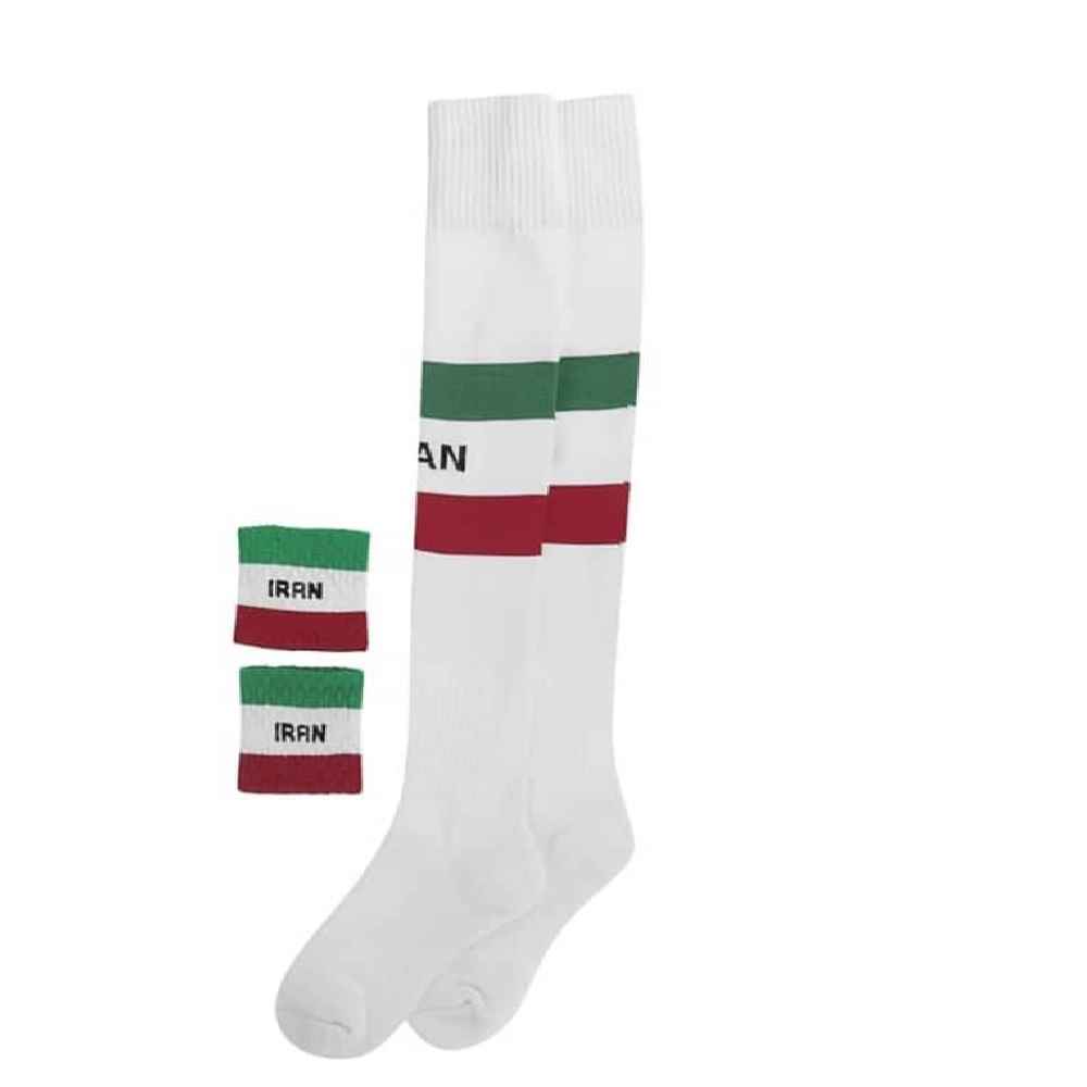 6-teiliges 2022 WM Iran Nationalmannschaft Trikot Sportbekleidungsset