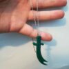 Zulfiqar Schwert Halskette - Islamisches Achat Schwert Halskette von Imam Ali
