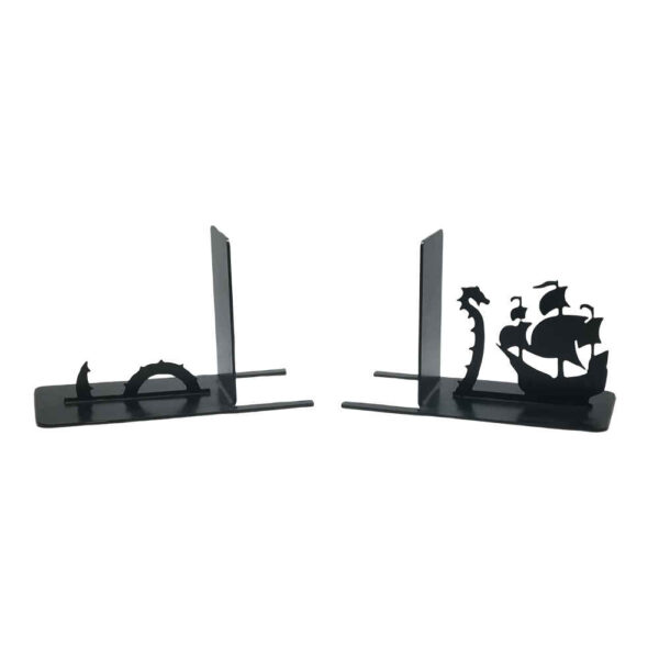 Darya-Design Buchstütze aus persischem Metall – ideal für ruhige und küstennahe Stile