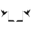 Vogel-Motiv Buchstütze aus Metallkunst – perfekt für Naturliebhaber