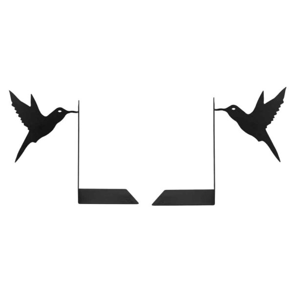 Vogel-Motiv Buchstütze aus Metallkunst – perfekt für Naturliebhaber