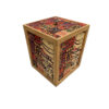 Persisches Holz-Abfalleimer- und Taschentuchbox-Set