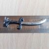 Zulfiqar Schwert Halskette - Islamisches Silber Dhulfaqar Schwert von Imam Ali