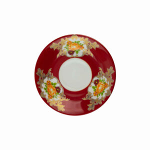 Persische Teetasse – Porzellan mit Golbaran Design (Set mit 6)