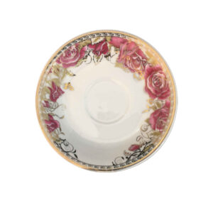 Persische Teetasse – Porzellan mit Goldaste Design (Set mit 6)