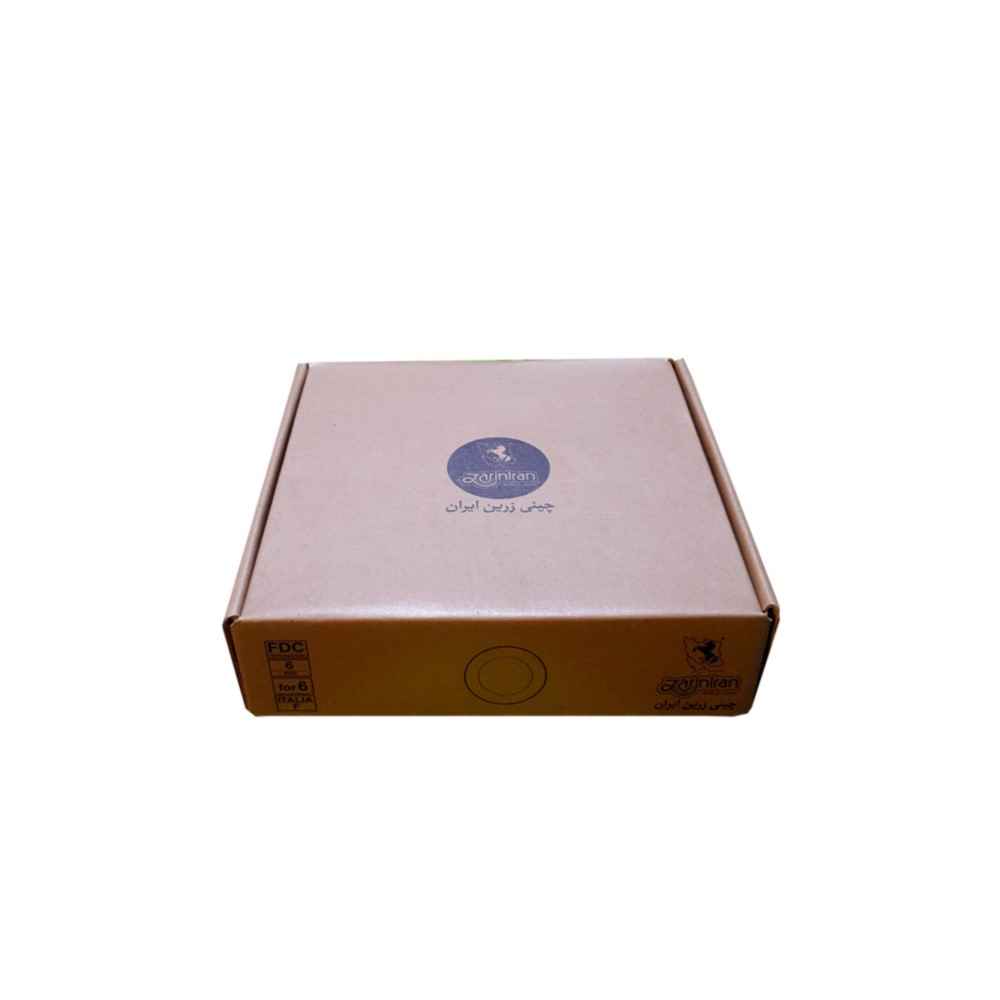 Persische Teetasse – Porzellan mit Golestan Design (Set mit 6)