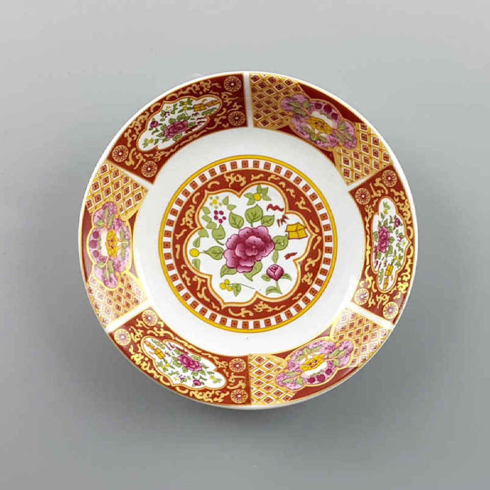 Persische Teetasse - Porzellan mit Nika Design (Set mit 6)