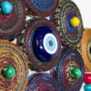 Handgemachtes Böses-Auge-Amulett zum Aufhängen