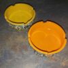 Persischer Töpfer-Aschenbecher – Minakari-Design Panah