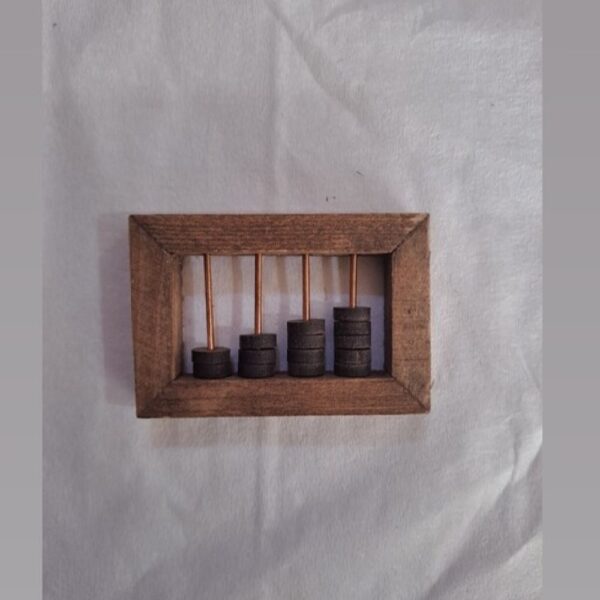 Vintage-Stil Holz-Chortkeh Persisches Abakus