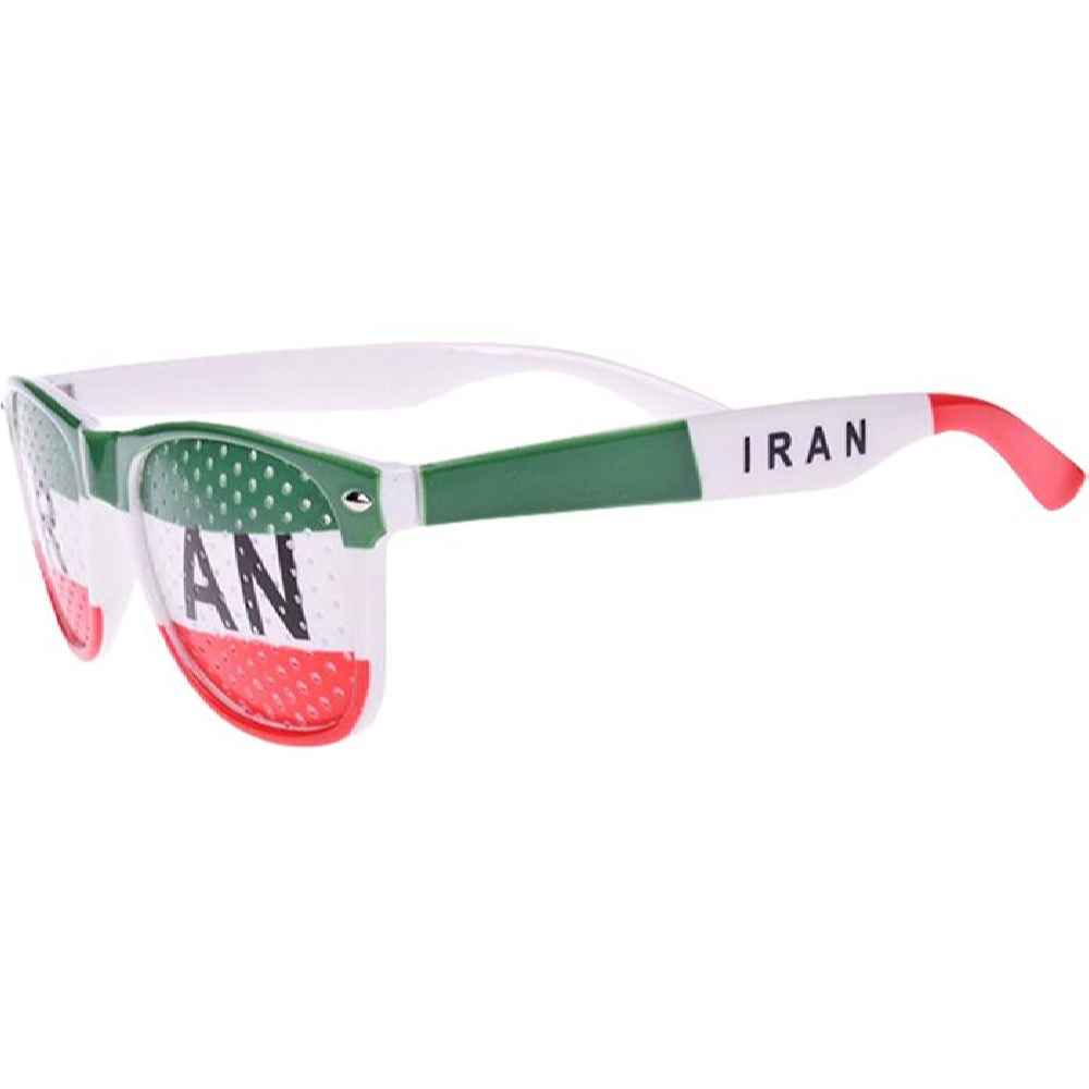 Brille der iranischen Fußballmannschaft für Fans