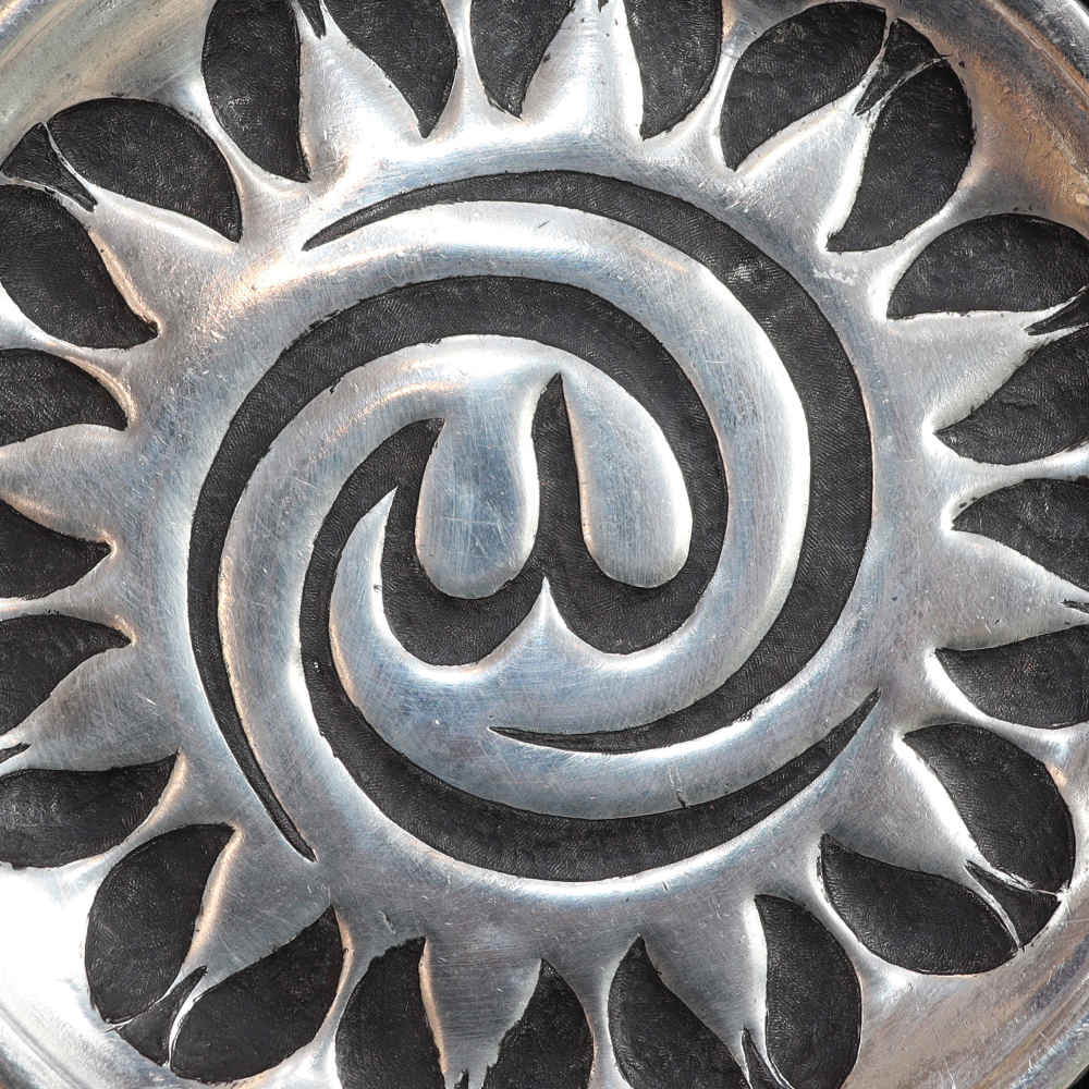 Gerahmte islamische gravierte Kupferkunst Khoda