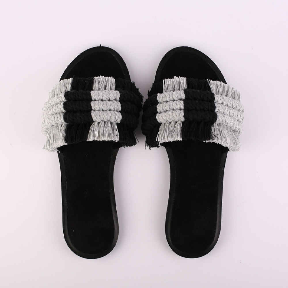 Handgemachte Makramee Boho Sandalen Modell Bahar