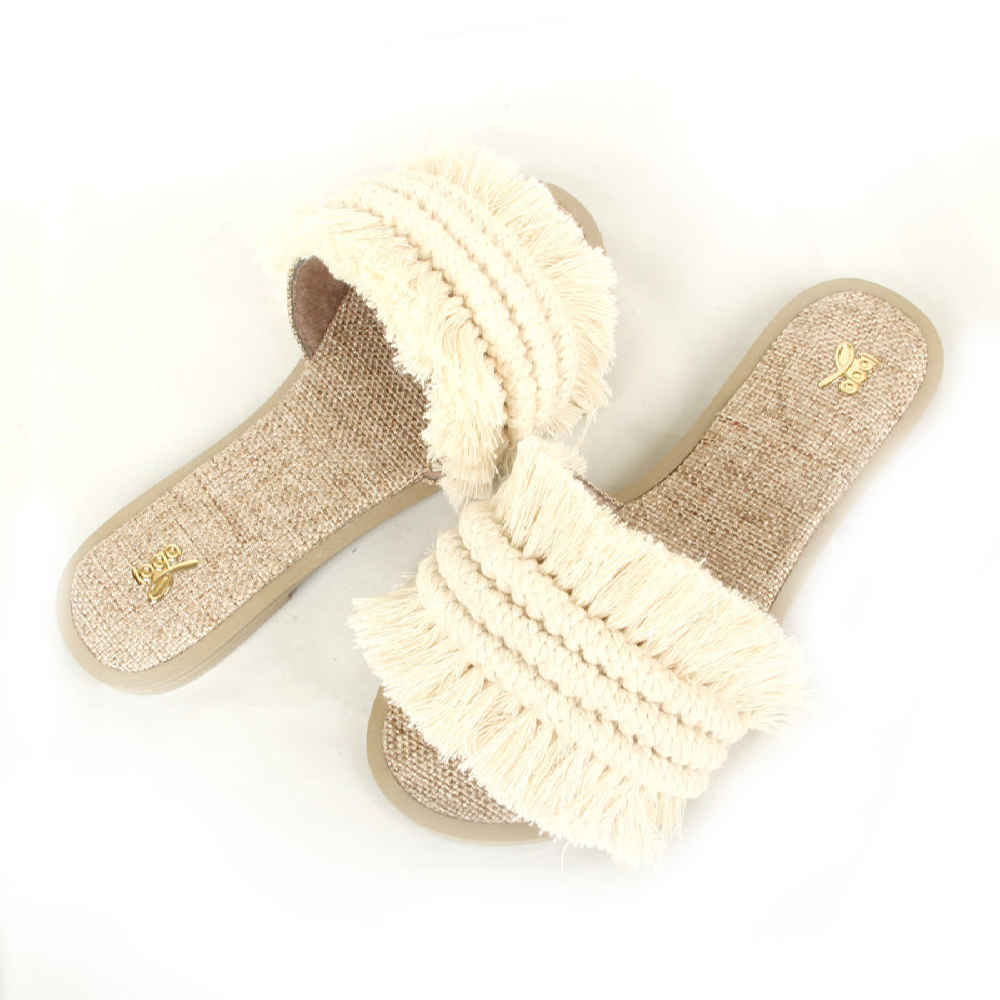 Handgemachte Makramee Boho Sandalen Modell Shima