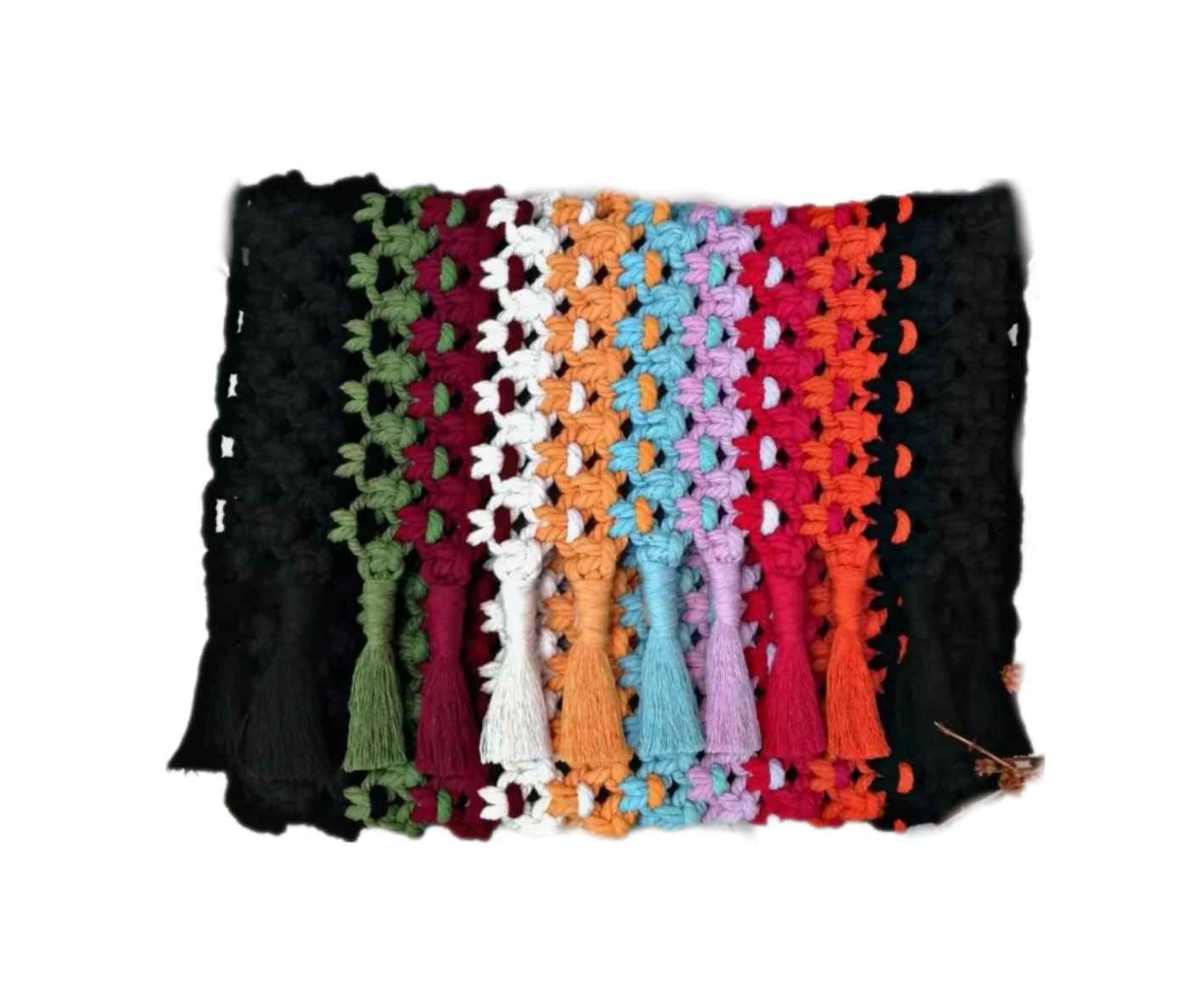 Macrame Crossbody Schultertasche - Luxus Handgefertigt Negar