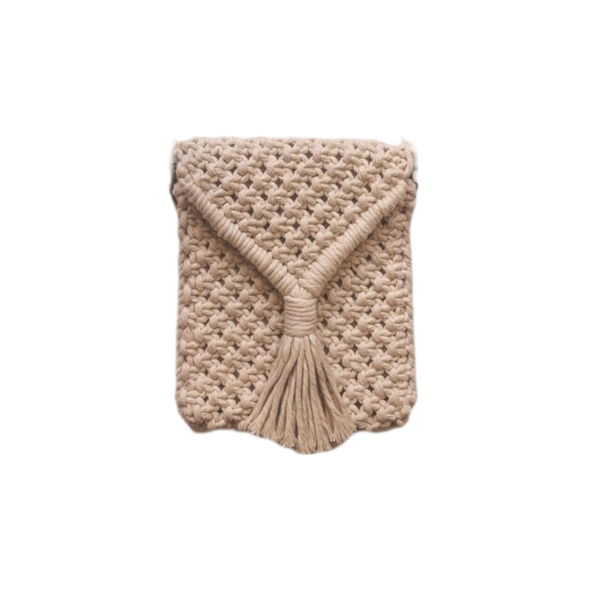 Macrame Crossbody Schultertasche - Luxus Handgefertigt Rana