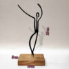 Metall Minimalistische Figur Kunstwerk Skulptur Junge