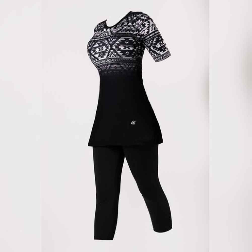 Muslimischer Frauen Kurzarm Badeanzug Modell Kian