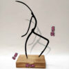 Metall Minimalistische Figur Kunstwerk Skulptur Nita