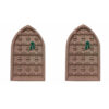 Set mit zwei Shia Gebetssteinen – Sajda-Steine – Modell-Schrein