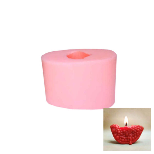 Granatapfel Silikon-Kerzenform