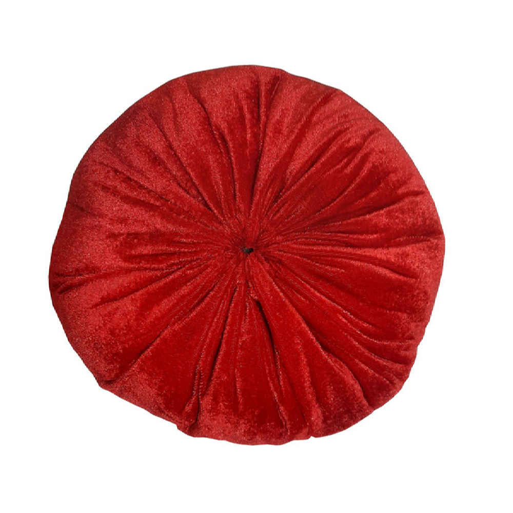 Persisches zylindrisches Kissen mit Samtstoff