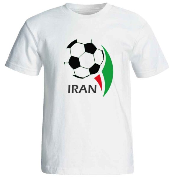 Iran Fußball Fan T-Shirt Modell Ball – Offizielles Iran Stolz Design