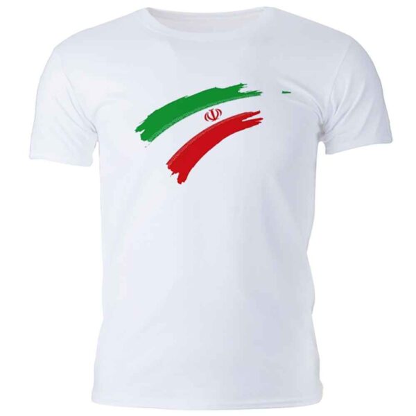 Iran Stolz T-Shirt Modell Flagge – Trage die iranische Flagge mit Stolz