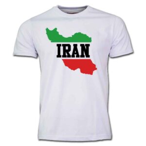 Iran Stolz T-Shirt Modell Karte – Feiere das Erbe Irans
