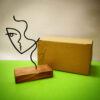 Metall Minimalistische Figur Kunstwerk Skulptur Schönes Mädchen
