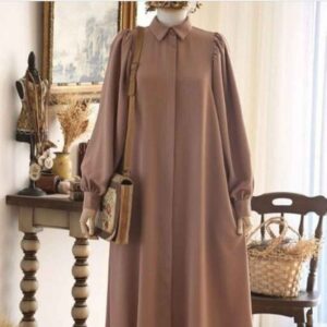 Traditionelle Abaya für Muslimische Frauen mit Weichem Stoff