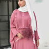 Traditionelle Schmetterlings-Abaya für Frauen – Weiches Baumwollgewebe