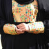 Traditionelle Schmetterlings-Abaya für Muslimische Frauen – Weiches Kreppgewebe