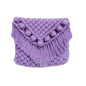 Macrame Crossbody Schultertasche – Luxus Handgefertigt Tina