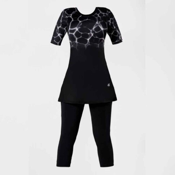 Frauen Kurzarm Modischer Badeanzug Modell Rima