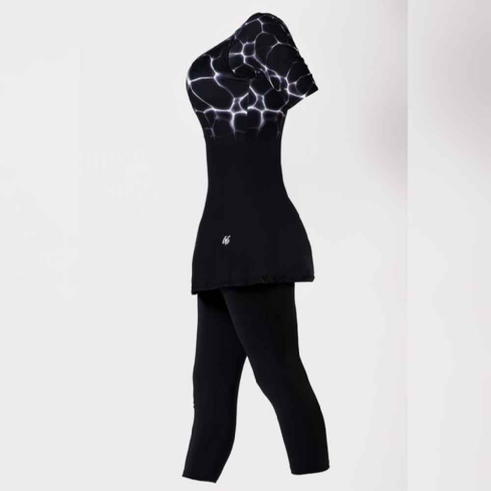 Frauen Kurzarm Modischer Badeanzug Modell Rima