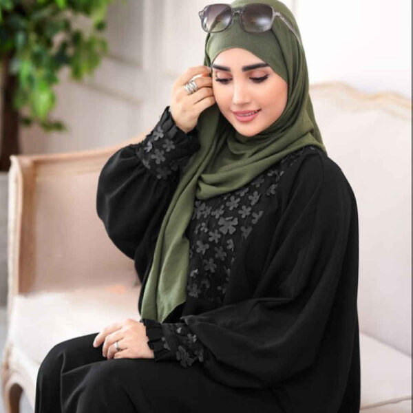 Traditionelle Abaya für Muslimische Frauen mit Weichem Stoff