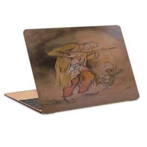 Persische Laptop Haut Sticker Dekal Modell Alter Mann